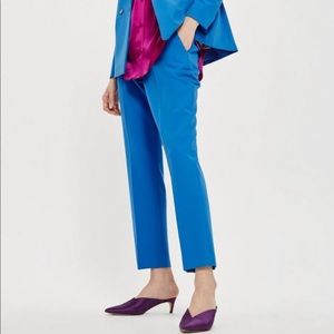 TOPSHOP Cigarette Suit Trousers